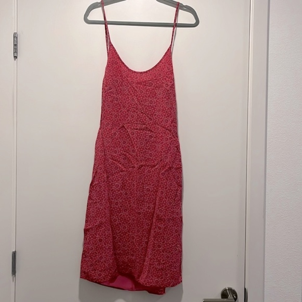 Laundry by Shelli Segel Elysa Karan Y2K coquette milkmaid slip mini dress Sz XS
